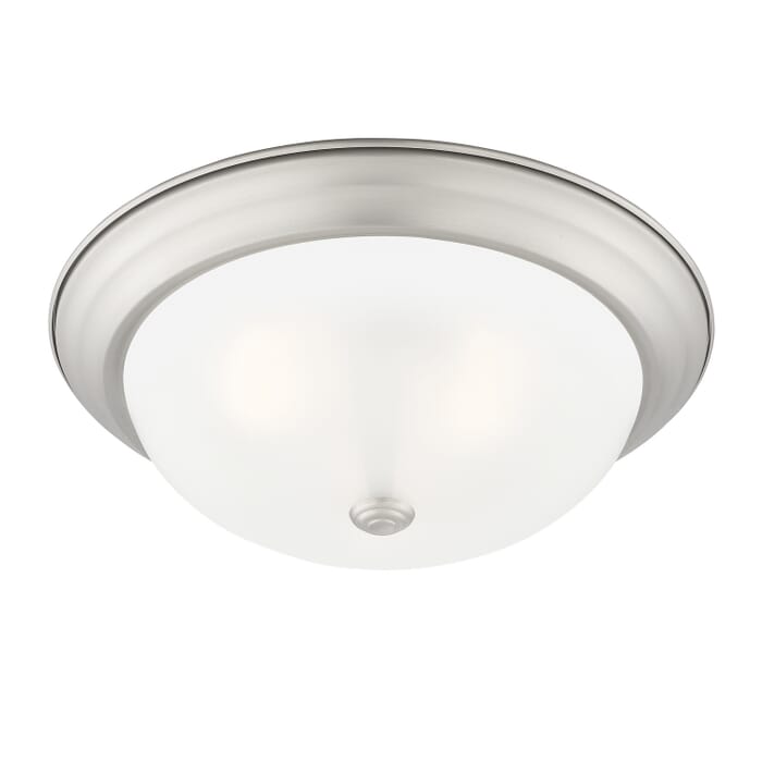 Decorative Flushmount 3-Light Flushmount in Pewter Decorative Flushmount 3-Light Flushmount in Pewter