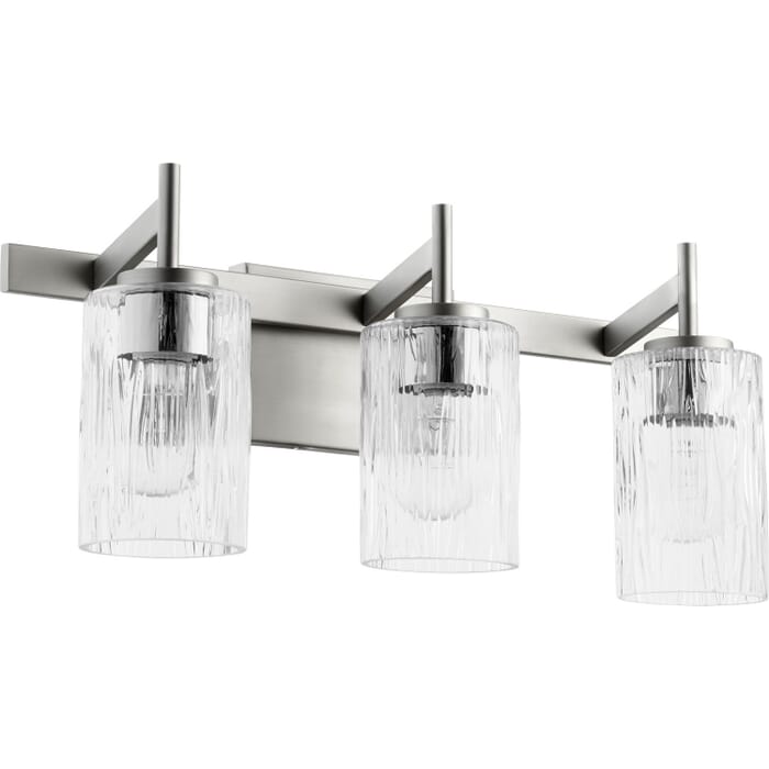 Three Light Vanity by Quorum Three Light Vanity by Quorum