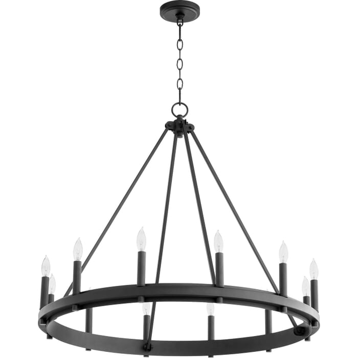 12 Light Chandelier by Quorum 12 Light Chandelier by Quorum