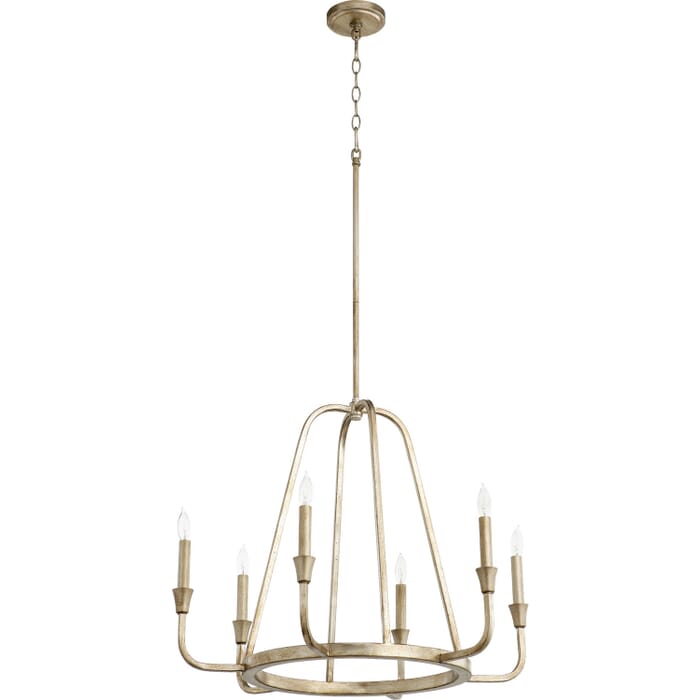 Six Light Chandelier by Quorum Six Light Chandelier by Quorum