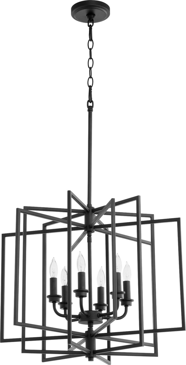 Six Light Pendant by Quorum