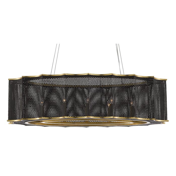 Nightwood 8-Light Chandeliers in Gold Nightwood 8-Light Chandeliers in Gold