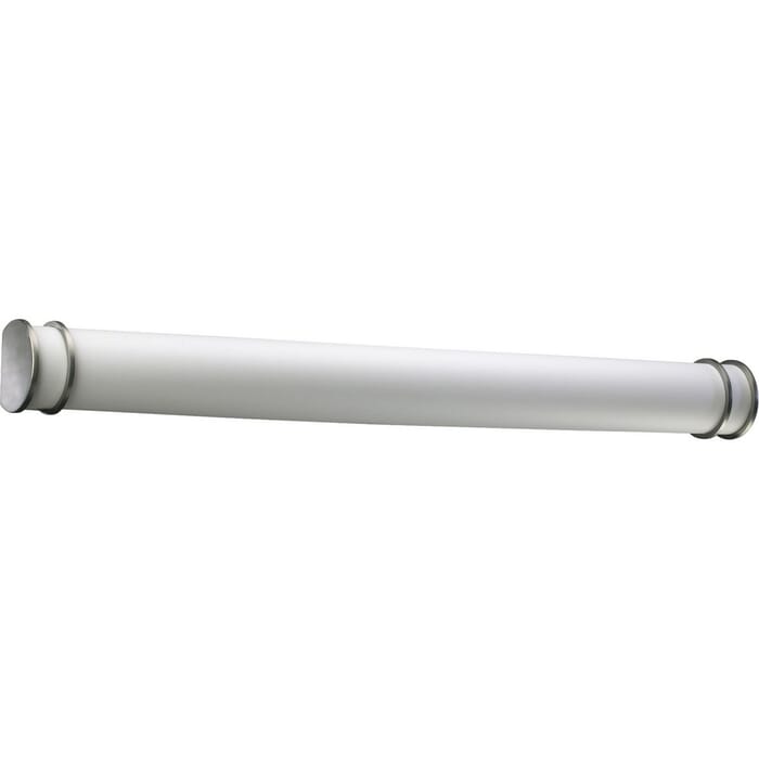 Quorum Transitional 2-Light 5" Bathroom Vanity Light in Satin Nickel Quorum Transitional 2-Light 5" Bathroom Vanity Light in Satin Nickel