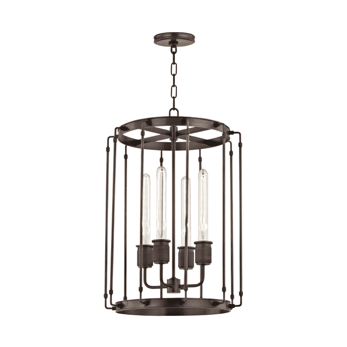 Hudson Valley Hyde Park 4-Light 25" Pendant Light in Old Bronze Hudson Valley Hyde Park 4-Light 25" Pendant Light in Old Bronze