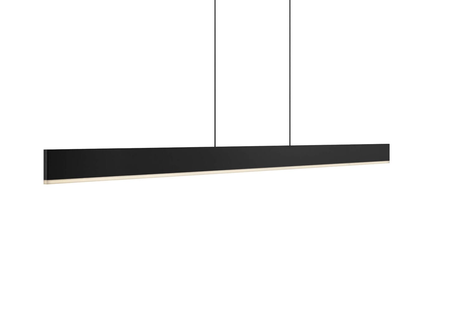 1-Light LED Pendant in Black