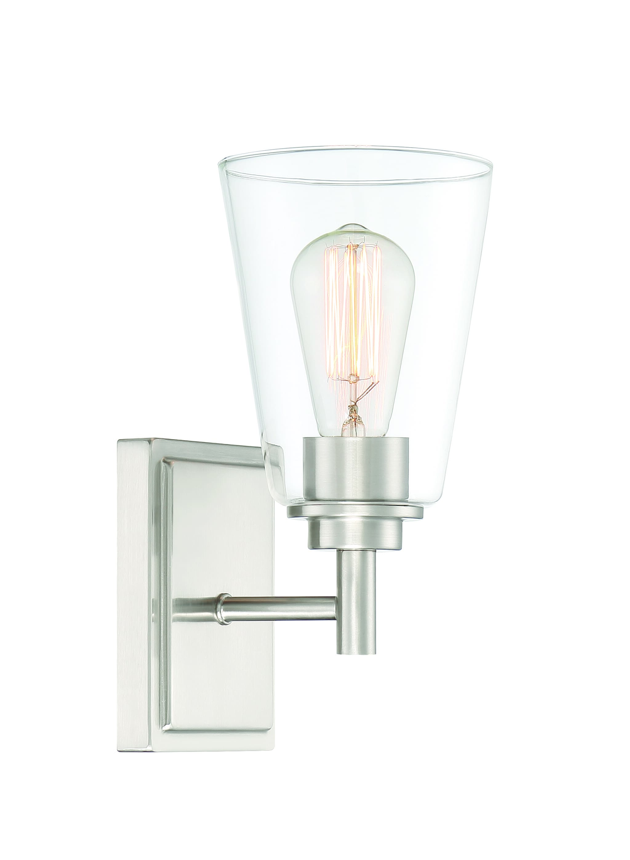 Westin 1-Light Wall Sconce in Satin Platinum