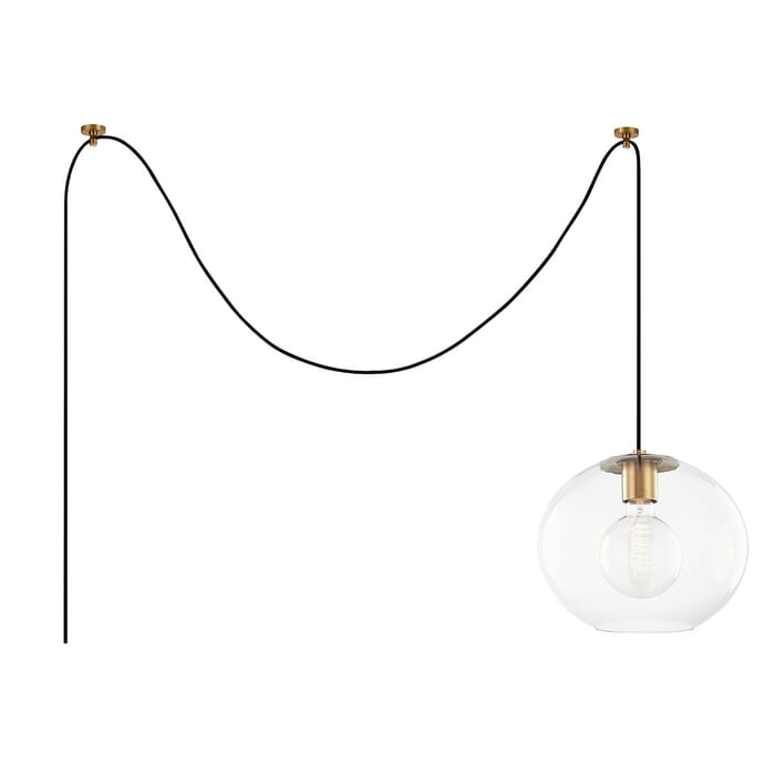 Margot 1-Light Pendant in Brass - Antique Margot 1-Light Pendant in Brass - Antique