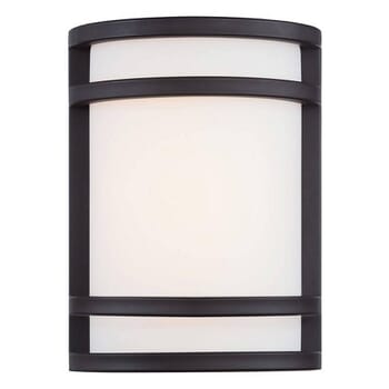 The Great Outdoors Bay View 10" Outdoor Wall Light in Oil Rubbed Bronze