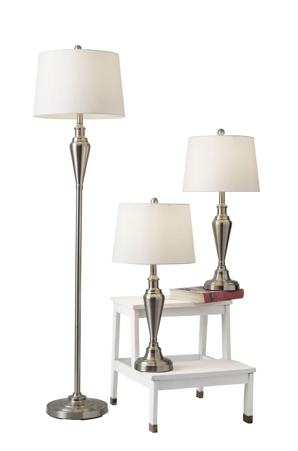 3 Piece Floor and Table Lamp Set