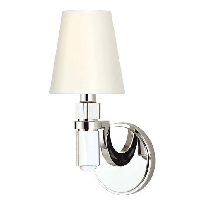 Hudson Valley Dayton 12" Wall Sconce in Polished Nickel Hudson Valley Dayton 12" Wall Sconce in Polished Nickel