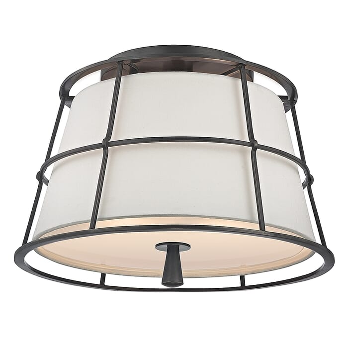 Hudson Valley Savona 2-Light Ceiling Light in Old Bronze Hudson Valley Savona 2-Light Ceiling Light in Old Bronze