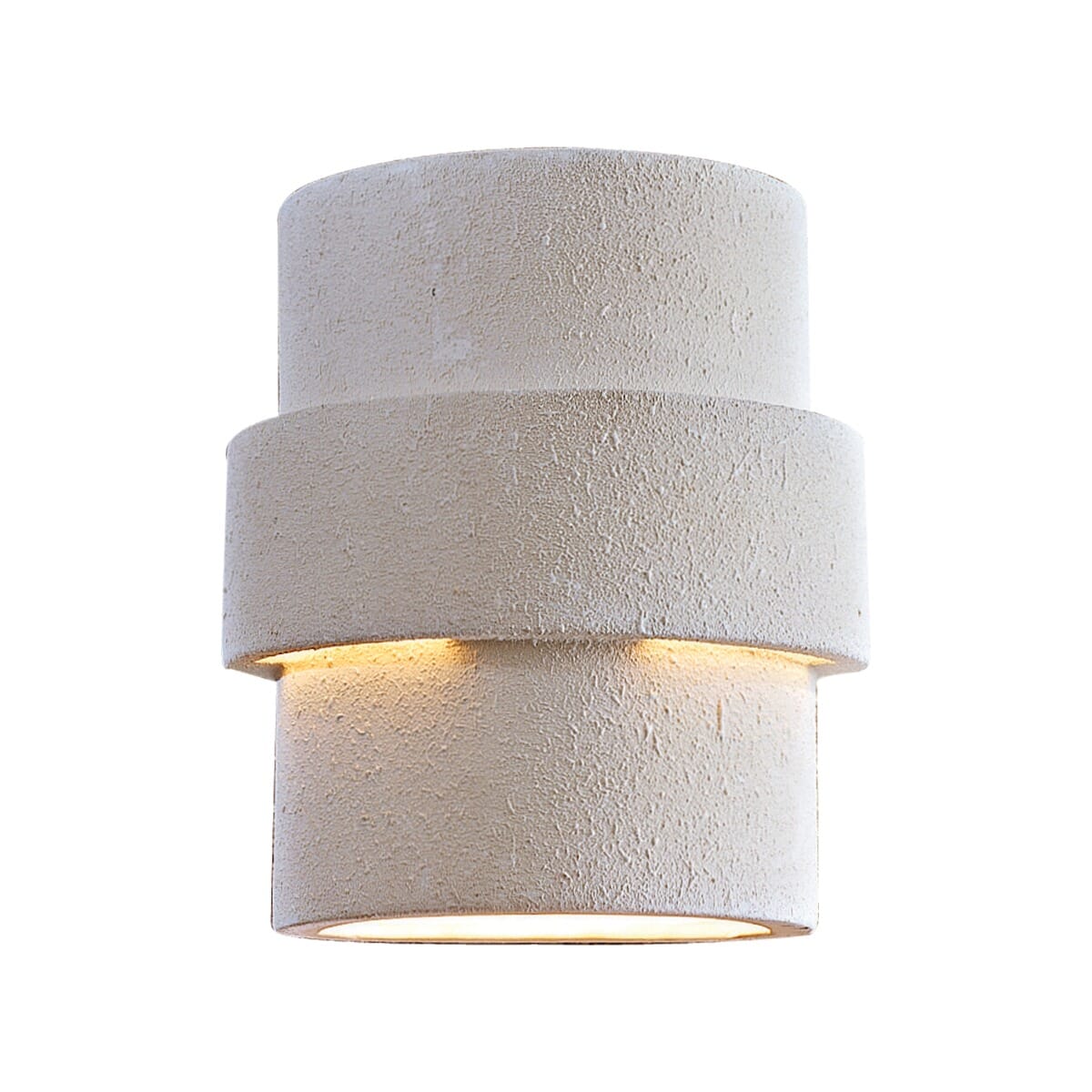 Ceramic Outdoor Wall Light in White