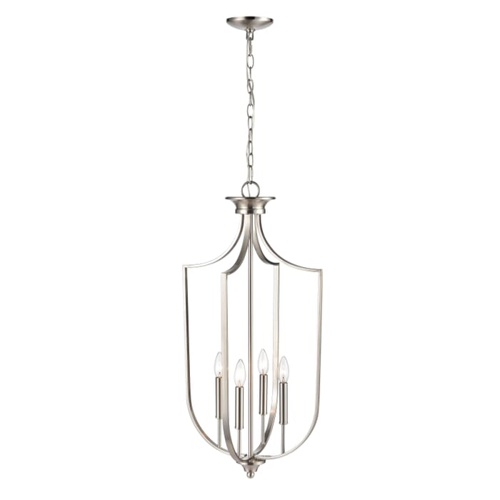 Millennium 4-Light Pendant Light in Brushed Nickel Millennium 4-Light Pendant Light in Brushed Nickel