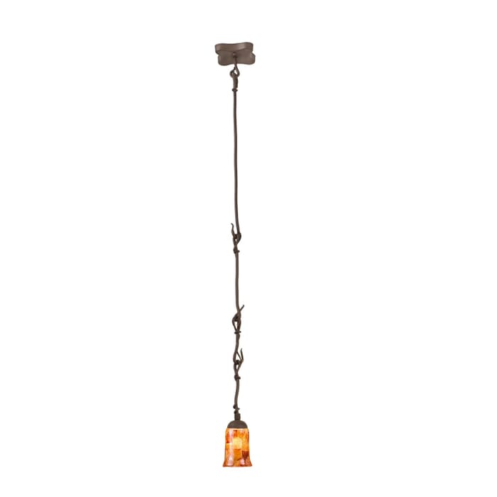 Vine 1-Light Mini Pendant in Bronze / Dark Vine 1-Light Mini Pendant in Bronze / Dark