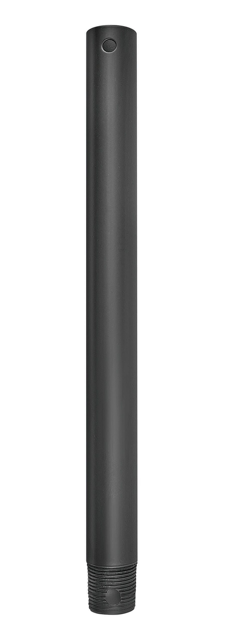 12" Downrod in Matte Black