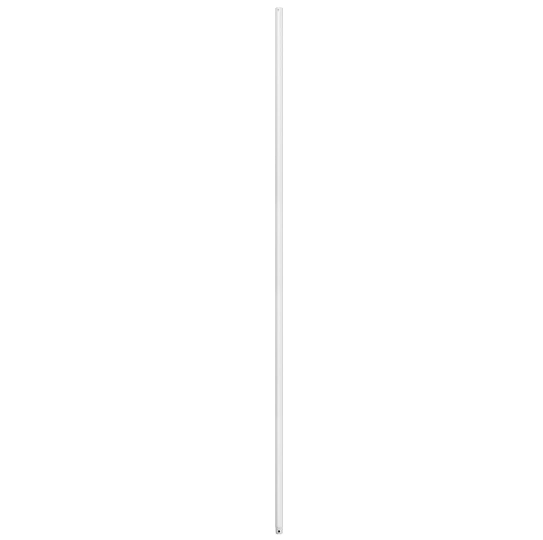 72" Downrod in Chalk White