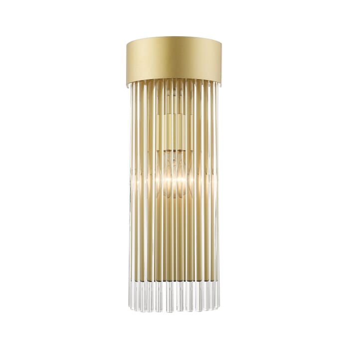 Norwich 1-Light Wall Sconce in Soft Gold Norwich 1-Light Wall Sconce in Soft Gold