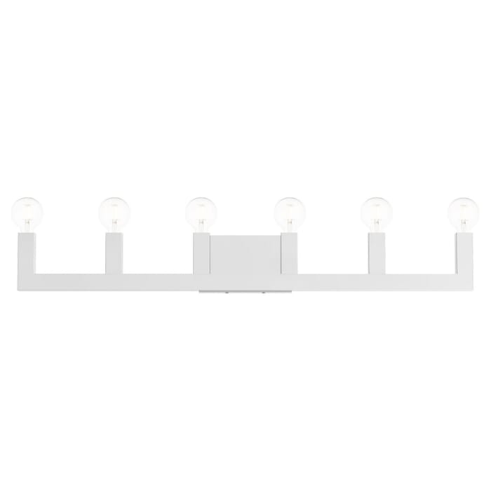 Solna 6-Light Bathroom Vanity Light in Polished Chrome Solna 6-Light Bathroom Vanity Light in Polished Chrome