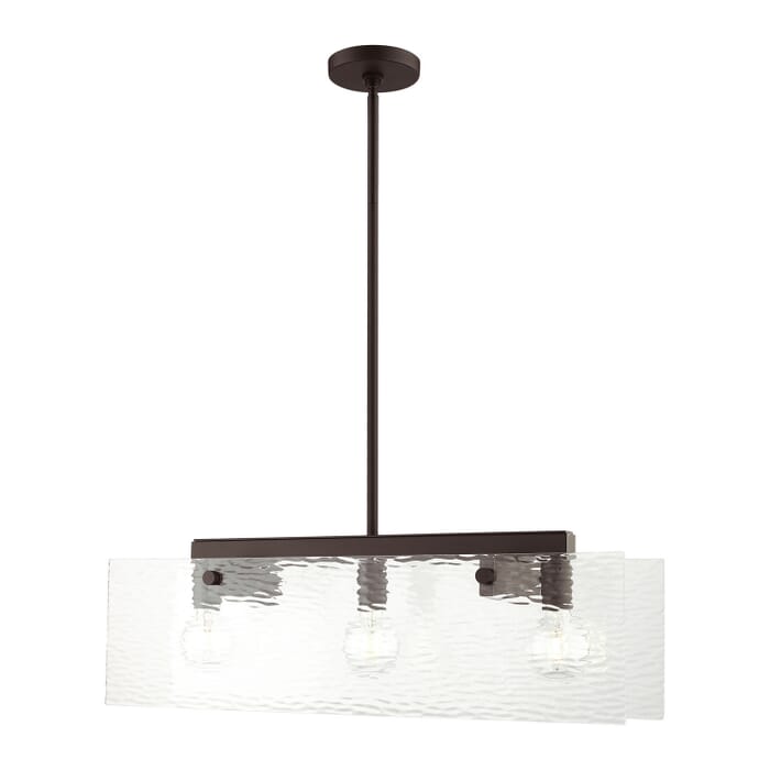 Ashcroft 3-Light Chandelier in Bronze Ashcroft 3-Light Chandelier in Bronze