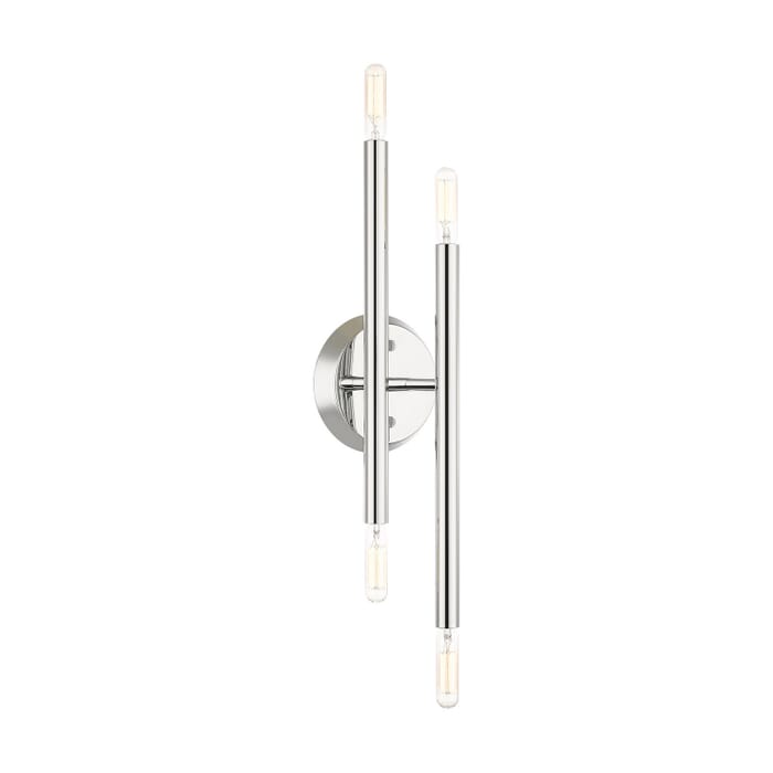 Soho 4-Light Wall Sconce in Polished Chrome Soho 4-Light Wall Sconce in Polished Chrome