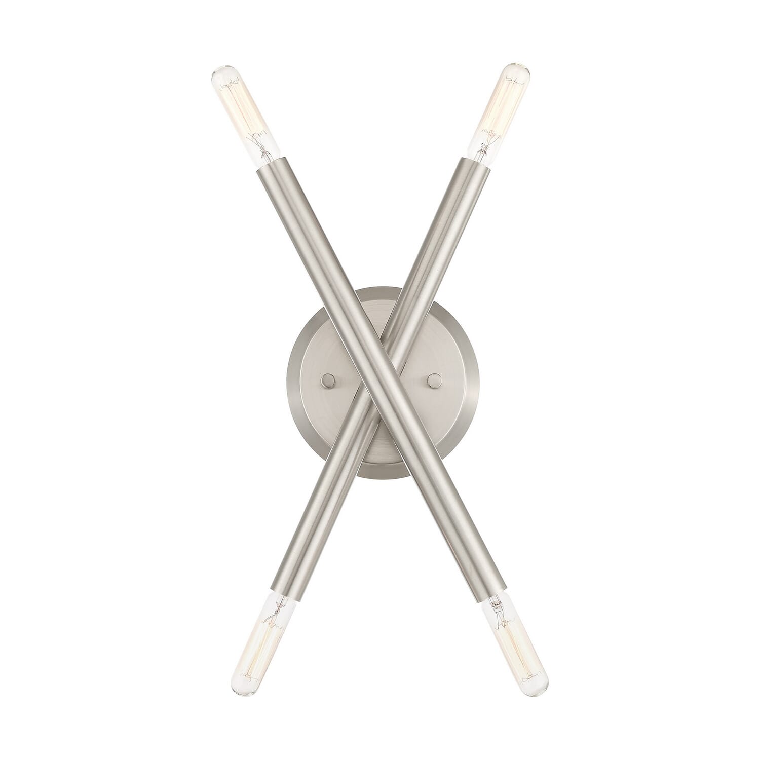 Soho 4-Light Wall Sconce in Brushed Nickel