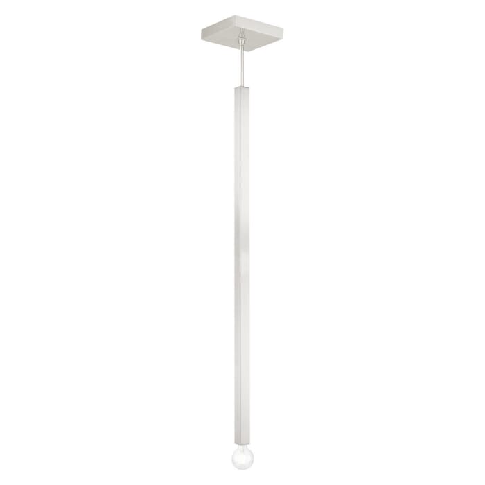 Solna 1-Light Pendant in Brushed Nickel Solna 1-Light Pendant in Brushed Nickel