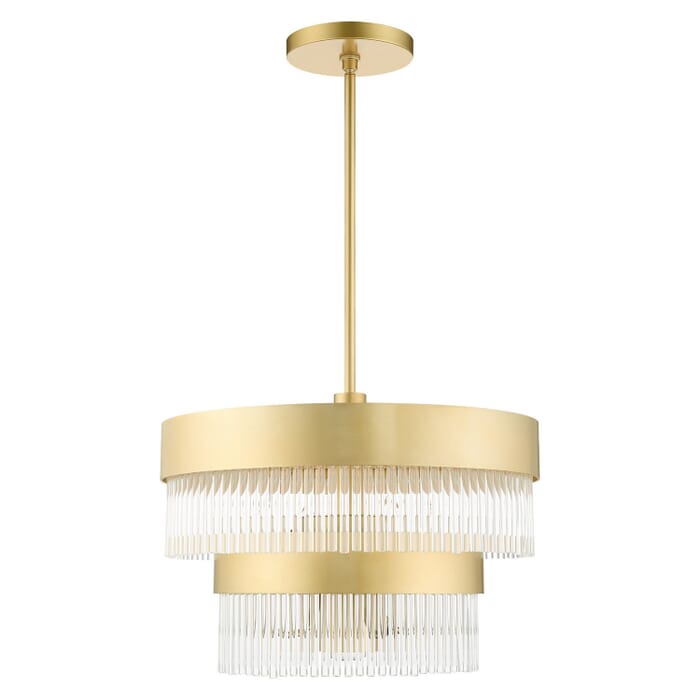 Norwich 4-Light Chandelier in Soft Gold Norwich 4-Light Chandelier in Soft Gold