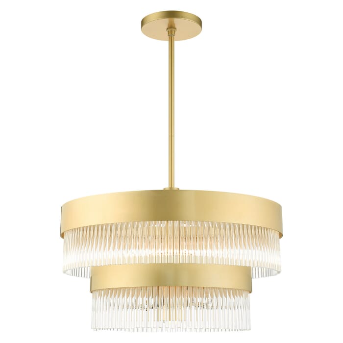 Norwich 6-Light Chandelier in Soft Gold Norwich 6-Light Chandelier in Soft Gold