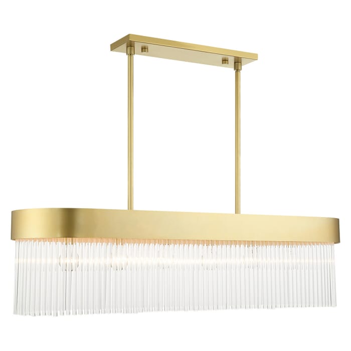 Norwich 6-Light Chandelier in Soft Gold Norwich 6-Light Chandelier in Soft Gold