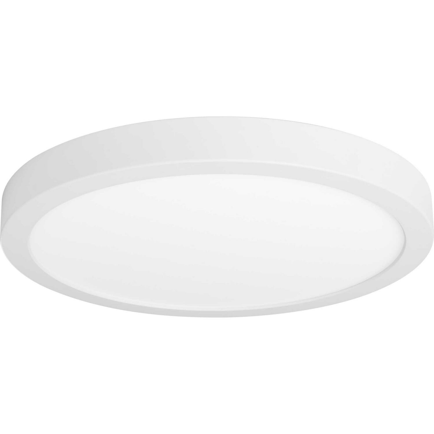 White LED Flush Mount from the Everlume Led Collection