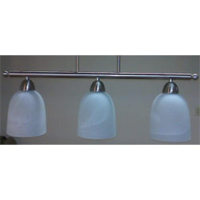 Maxim Winaud 3-Light Pendant in Satin Nickel Maxim Winaud 3-Light Pendant in Satin Nickel