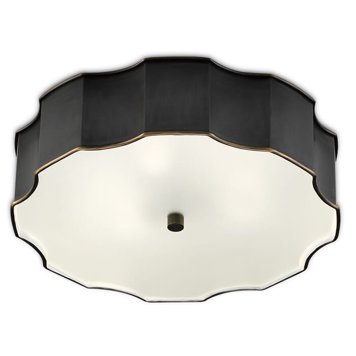 Currey & Company Wexford Ceiling Light in Oil Rubbed Bronze Currey & Company Wexford Ceiling Light in Oil Rubbed Bronze