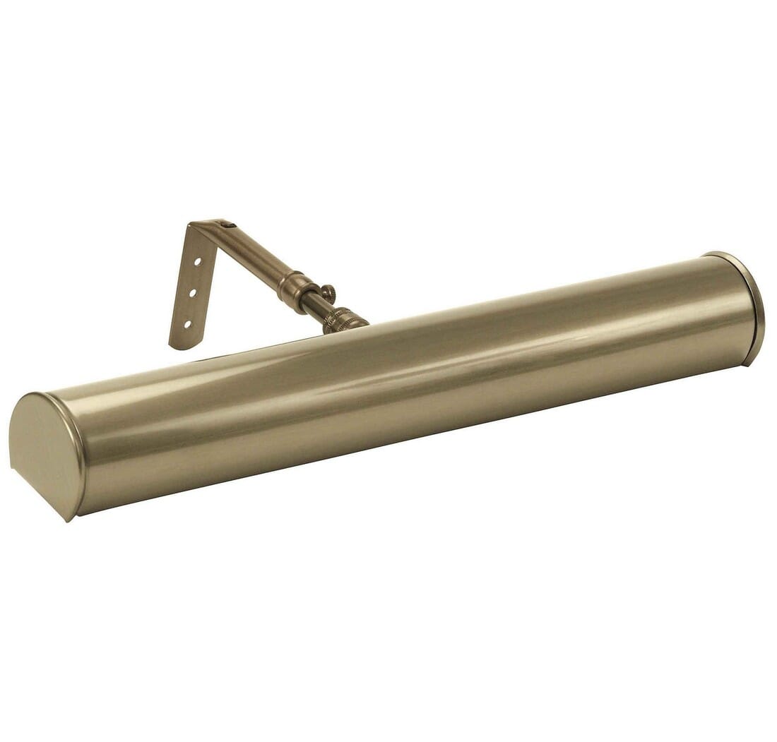 Advent 14" LED Picture Light in Antique Brass