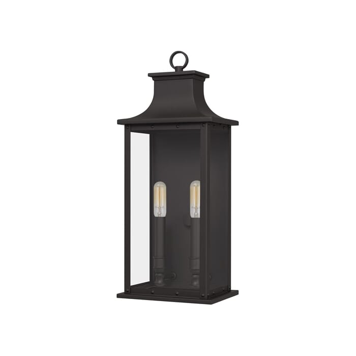 Quoizel Abernathy 2-Light Outdoor Hanging Light in Old Bronze Quoizel Abernathy 2-Light Outdoor Hanging Light in Old Bronze