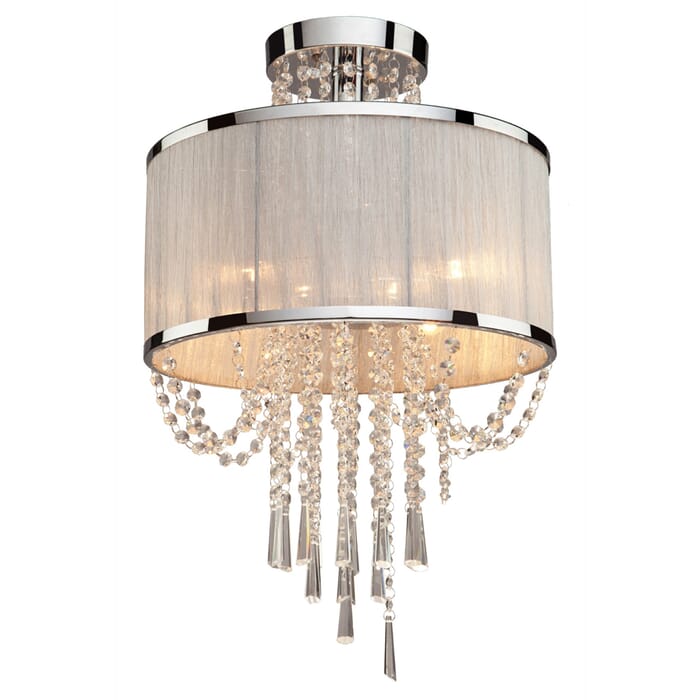 Artcraft Valenzia 4-Light Ceiling Light in Chrome Artcraft Valenzia 4-Light Ceiling Light in Chrome