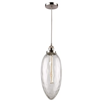 Artcraft Lux Pendant Collection Pendant Light in Brushed Nickel