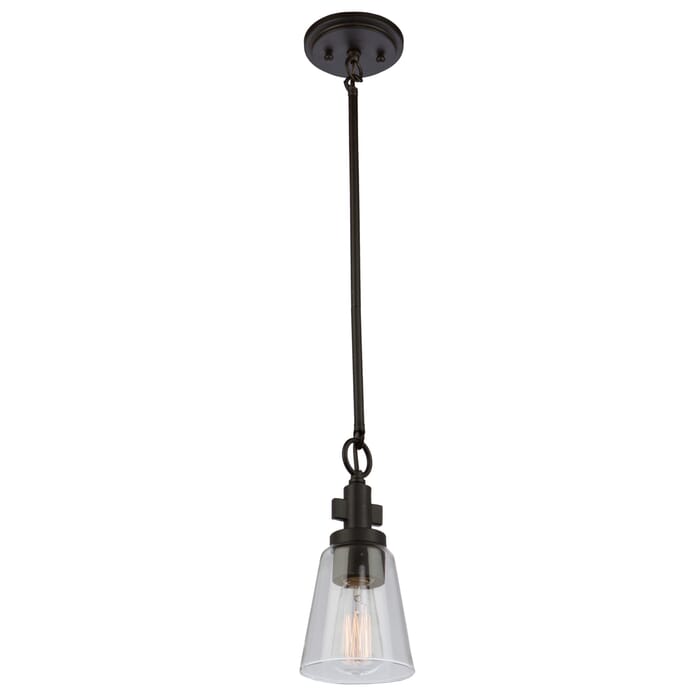 Artcraft Clarence Pendant Light in Oil Rubbed Bronze Artcraft Clarence Pendant Light in Oil Rubbed Bronze