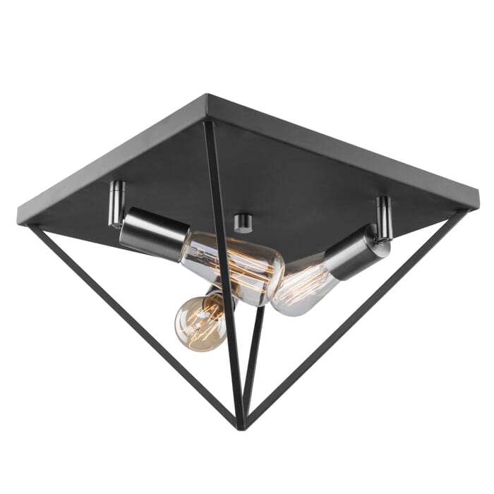 Artcraft Artistry 3-Light Ceiling Light in Polished Nickel Artcraft Artistry 3-Light Ceiling Light in Polished Nickel