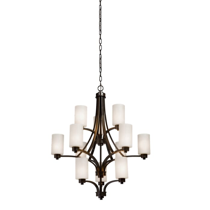 Artcraft Parkdale 12-Light Chandelier in Oil Rubbed Bronze Artcraft Parkdale 12-Light Chandelier in Oil Rubbed Bronze