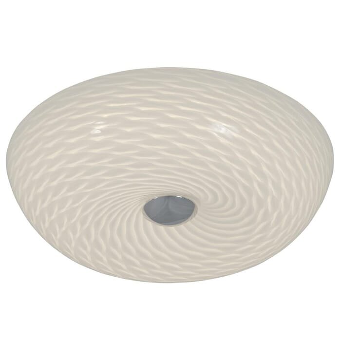 Varaluz Swirled 2-Light Ceiling Light in Chrome Varaluz Swirled 2-Light Ceiling Light in Chrome
