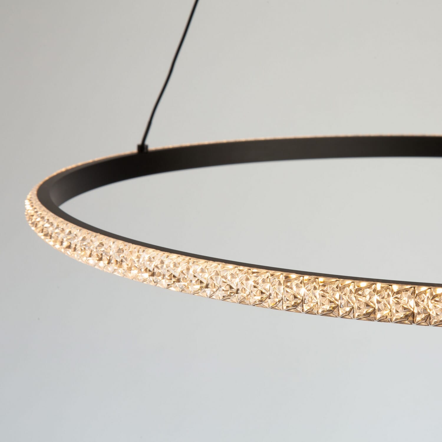Nova LED Pendant in Black