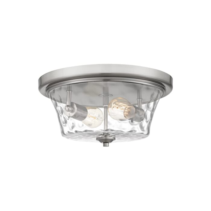 Quoizel Acacia 2-Light Ceiling Light in Brushed Nickel Quoizel Acacia 2-Light Ceiling Light in Brushed Nickel