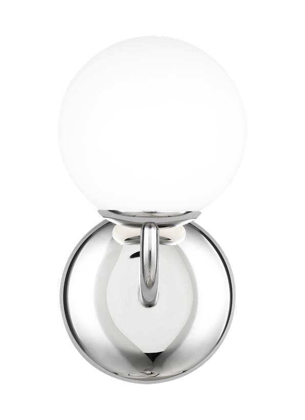 Generation Lighting Galassia Bathroom Vanity Light in Polished Nickel by Aerin