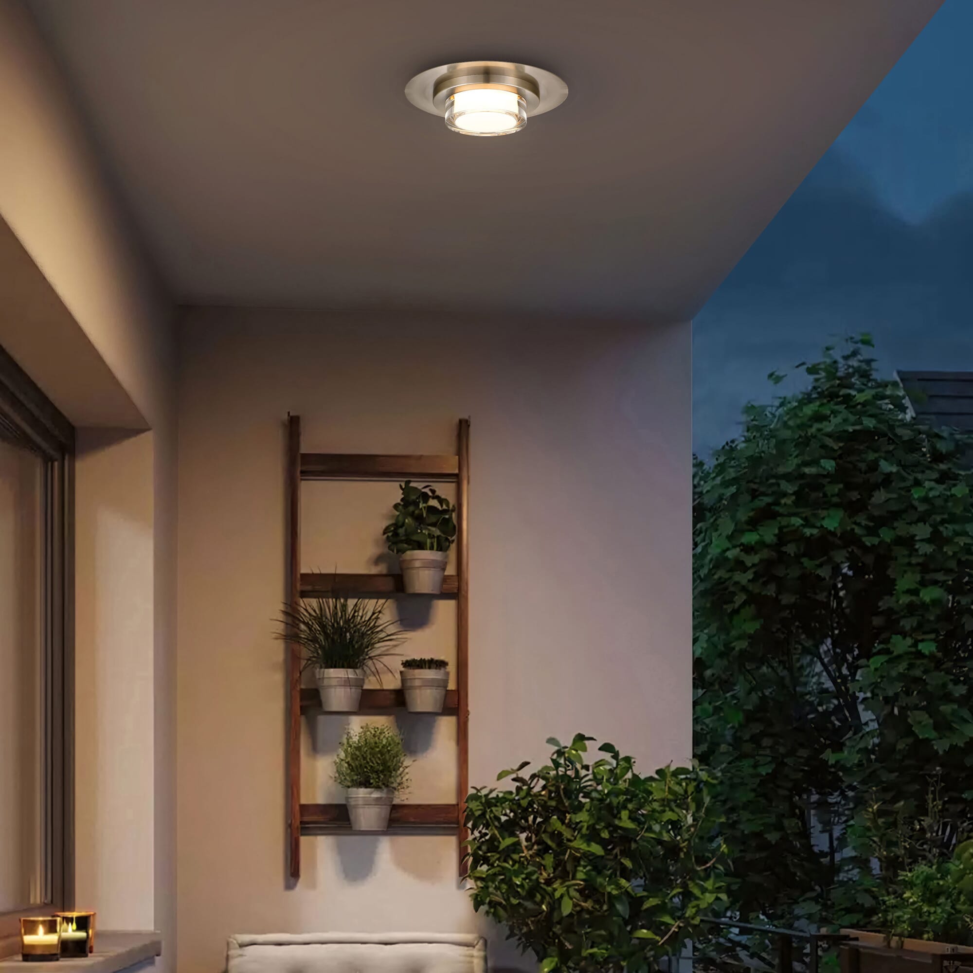 Plate Led Flush Mou… - image