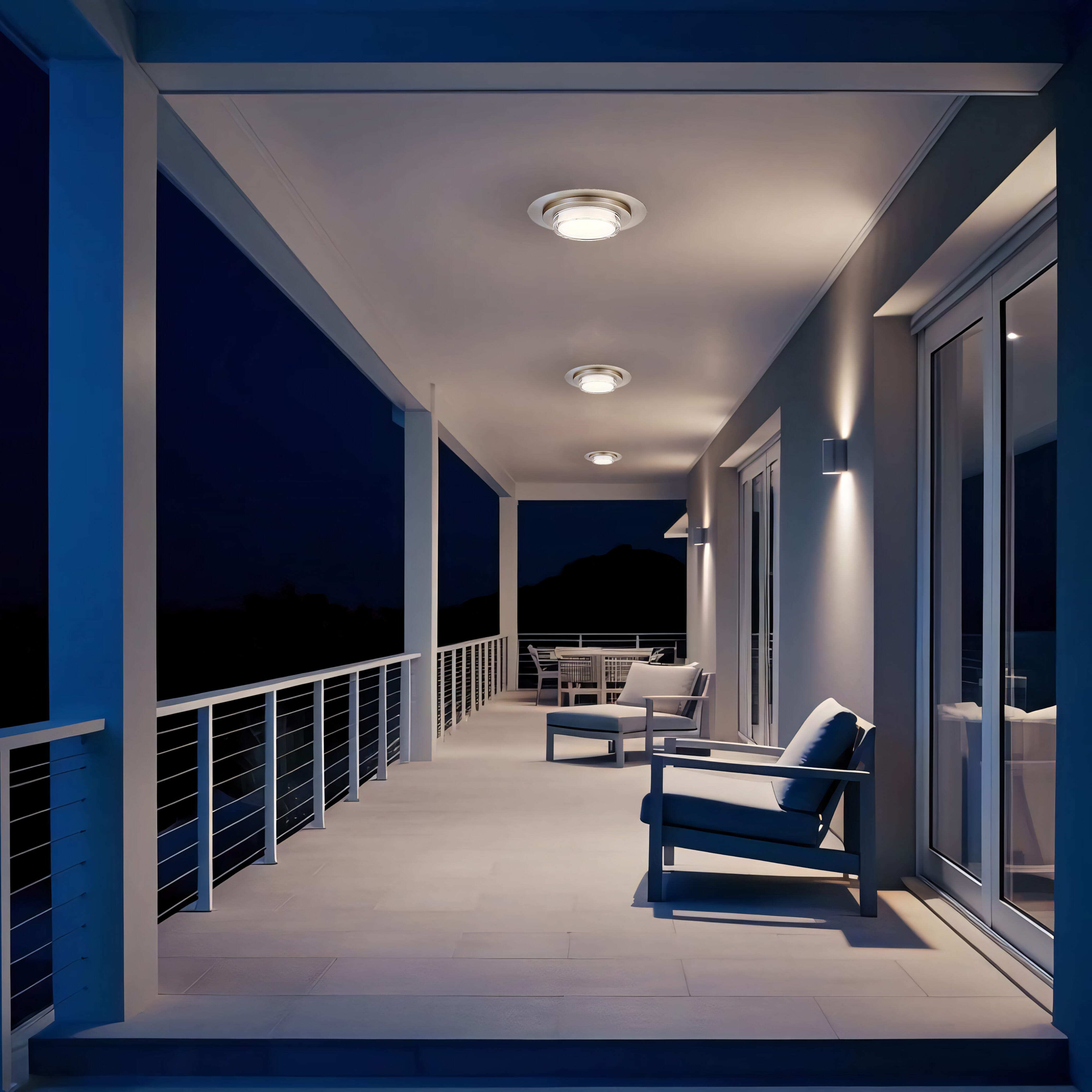 Plate Led Flush Mou… - image