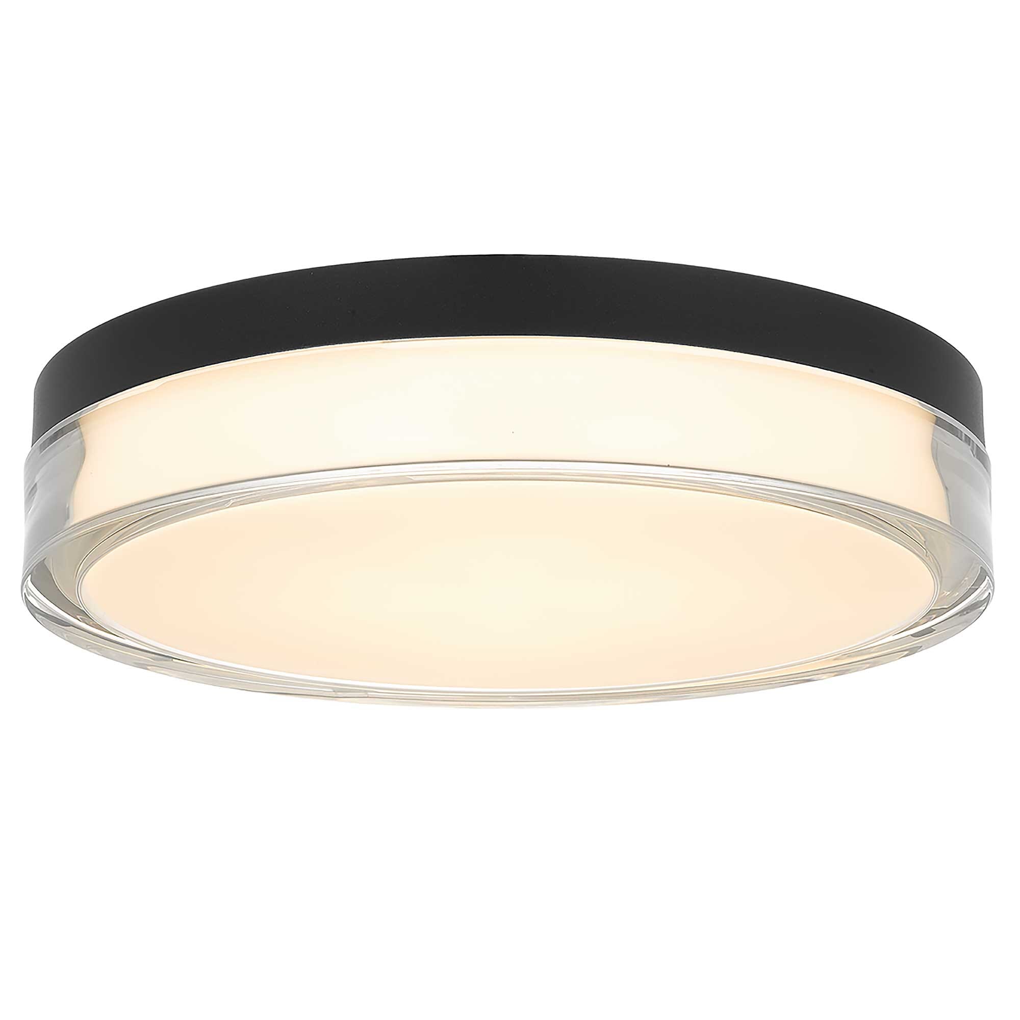 Sunspot Led Flush Mount In Sand Black-image