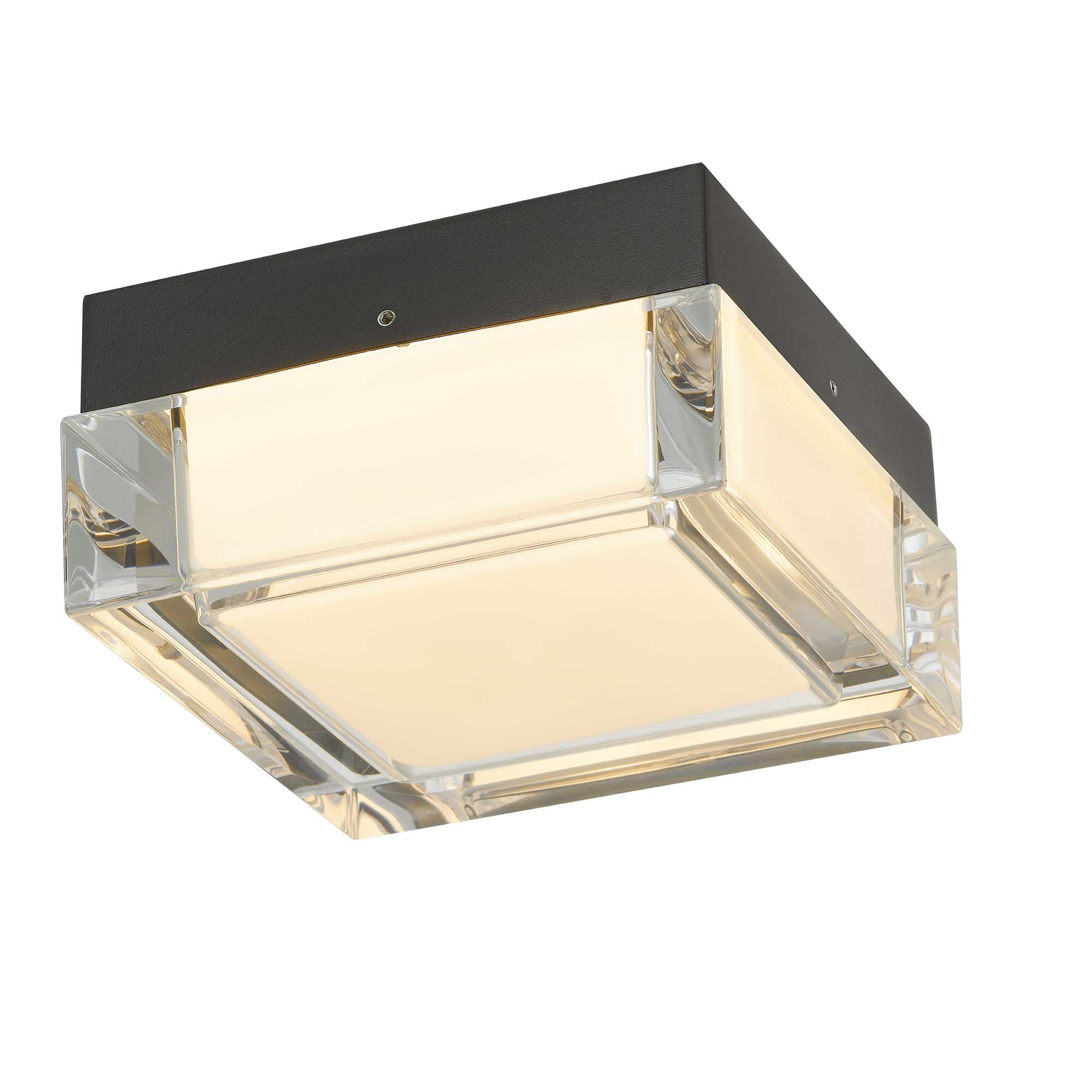 Alteck Box Flush Mount in Sand Black