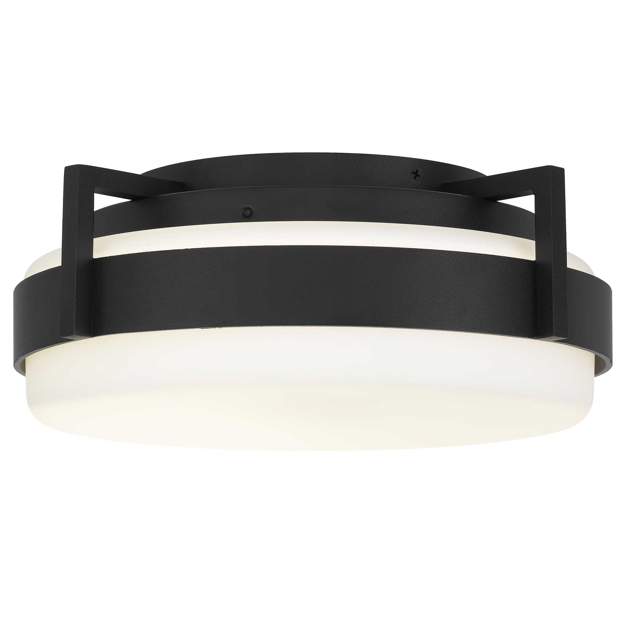 Alteck Ted Flush Mount in Sand Black