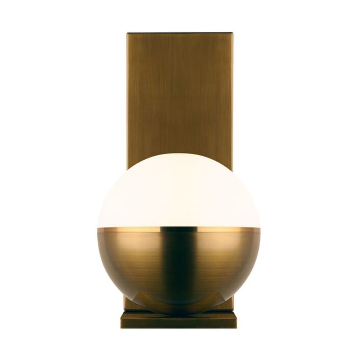 Tech Akova 2700K LED 13" Wall Sconce in Aged Brass/Bright Brass Tech Akova 2700K LED 13" Wall Sconce in Aged Brass/Bright Brass