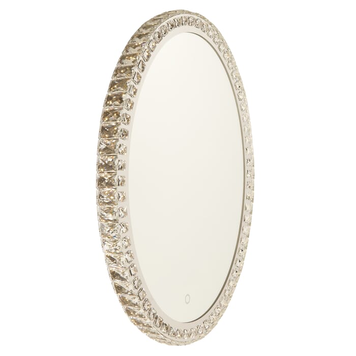 Artcraft Reflections LED Lighted Mirror in Crystal Artcraft Reflections LED Lighted Mirror in Crystal